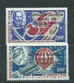Briefmarken: Niger - Aereo Yvert 129/30 ** Mnh Astro