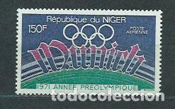 Briefmarken: Niger - Aereo Yvert 149 ** Mnh Olimpiadas de Munich