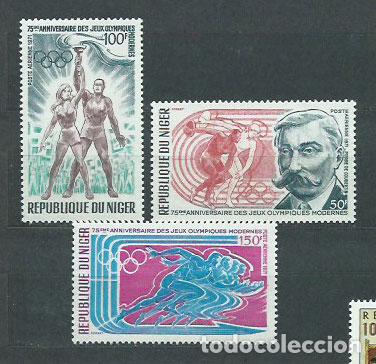 Briefmarken: Niger - Aereo Yvert 159/61 ** Mnh Deportes