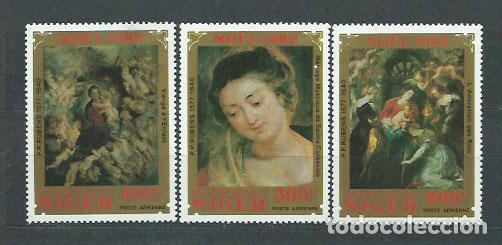 Briefmarken: Niger - Aereo Yvert 304/6 ** Mnh Navidad