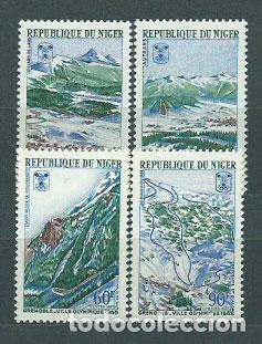 Briefmarken: Niger - Correo 1967 Yvert 193/6 ** Mnh Grenoble