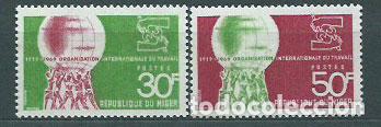 Briefmarken: Niger - Correo 1969 Yvert 218/9 ** Mnh