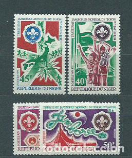 Briefmarken: Niger - Correo 1971 Yvert 245/8 ** Mnh Scoutismo