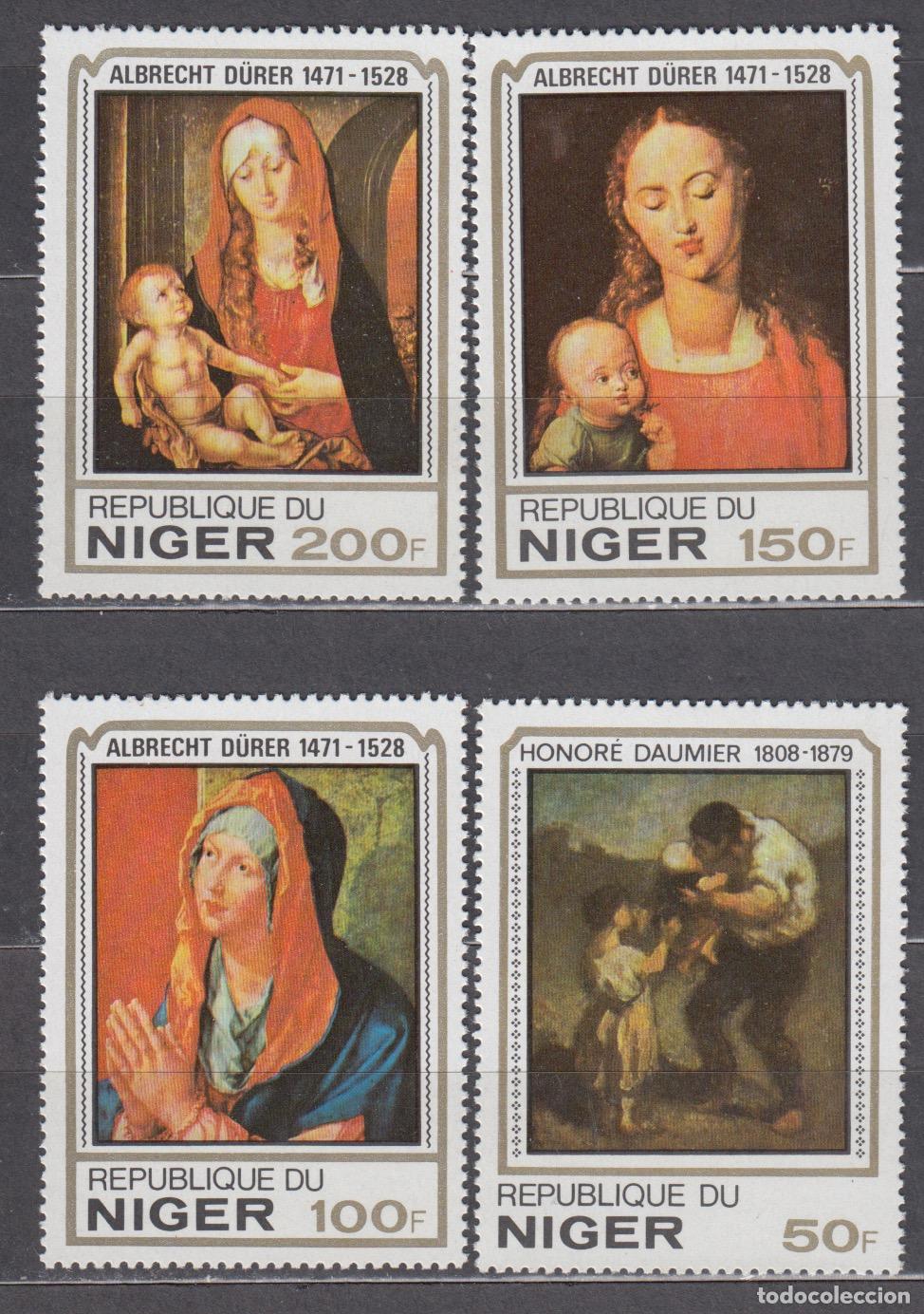 Briefmarken: Niger Correo 1978 Yvert 464/67 ** Mnh Pinturas