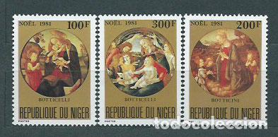 Briefmarken: Niger - Correo 1981 Yvert 560/2 ** Mnh Navidad