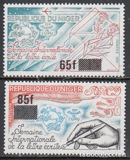 Briefmarken: Niger - Correo 1981 Yvert 547/48 ** Mnh UPU