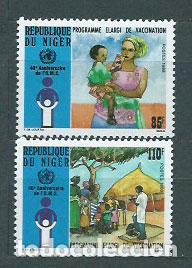 Briefmarken: Niger - Correo 1988 Yvert 761/2 ** Mnh Medicina