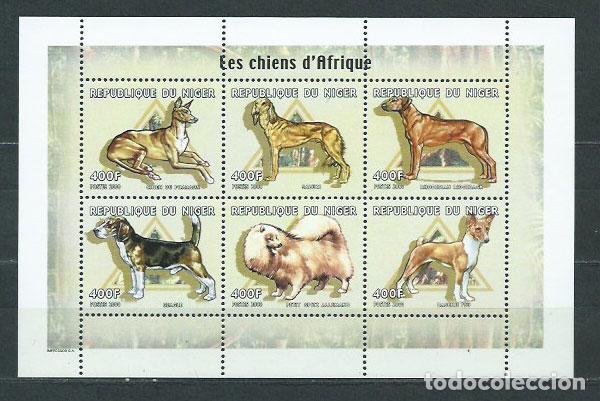 Selos: Niger - Correo 2000 Yvert 1547/52 ** Mnh Fauna gatos