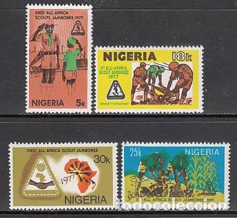 Selos: Nigeria - Correo Yvert 339/42 ** Mnh Scoutismo