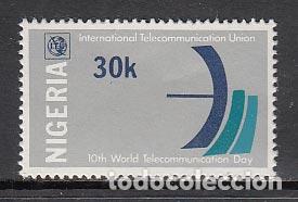 Selos: Nigeria - Correo Yvert 350 ** Mnh Telecomunicaciones