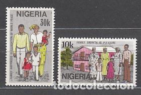 Selos: Nigeria - Correo Yvert 416/7 ** Mnh D&iacute;a de la familia