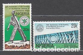Selos: Nigeria - Correo Yvert 503/4 ** Mnh
