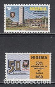 Selos: Nigeria - Correo Yvert 676/7 ** Mnh