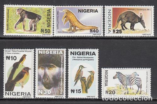 Briefmarken: Nigeria - Correo Yvert 724/31 ** Mnh Fauna