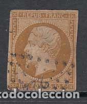Briefmarken: Francia - Correo 1852 Yvert 9 Usado