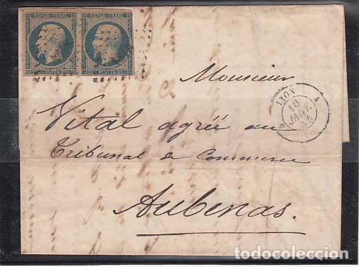 Briefmarken: Francia - Correo 1852 Yvert 10 Usado