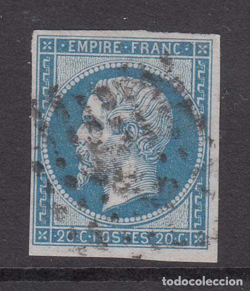 Briefmarken: Francia - Correo 1854 Yvert 14A Usado