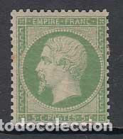 Briefmarken: Francia - Correo 1862 Yvert 20 (*) Mng