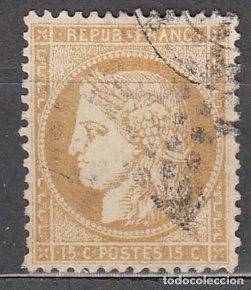 Sellos: Francia - Correo 1871 Yvert 59 Usado