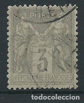 Timbres: Francia - Correo 1877 Yvert 87 Usado