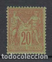 Timbres: Francia - Correo 1884 Yvert 96 * Mh