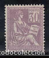 Timbres: Francia - Correo 1900 Yvert 115 * Mh