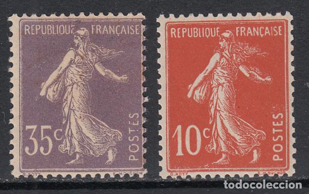 Timbres: Francia - Correo 1906 Yvert 135/6 * Mh