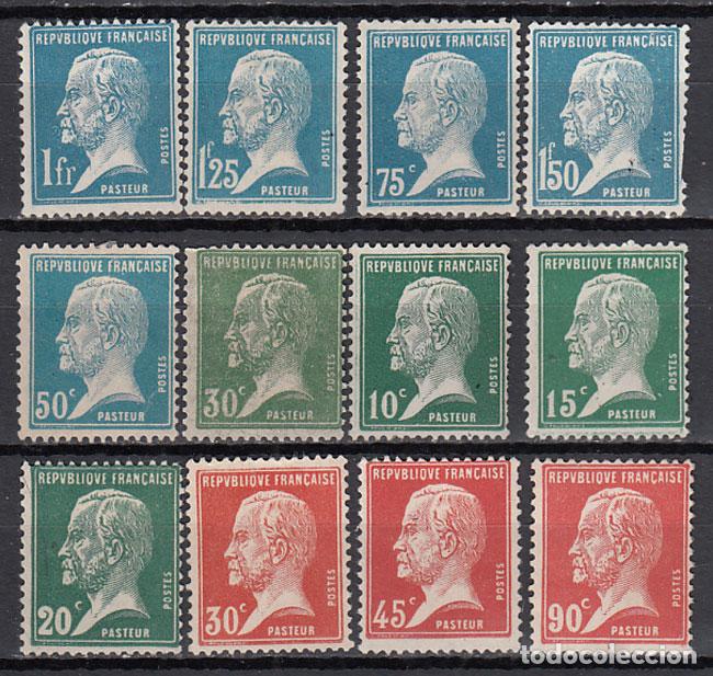 Timbres: Francia - Correo 1923 Yvert 170/81 (*) Mng