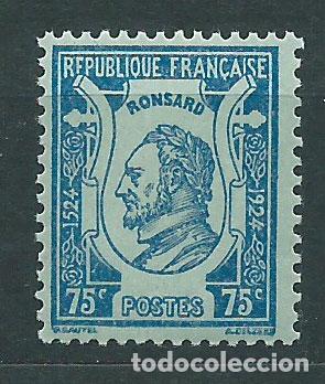 Timbres: Francia - Correo 1924 Yvert 209 * Mh