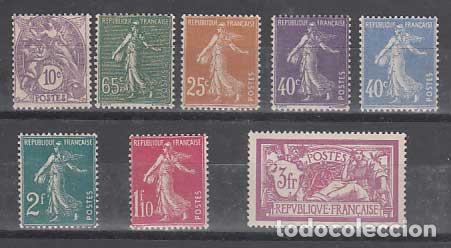 Timbres: Francia - Correo 1927 Yvert 233/40 ** Mnh