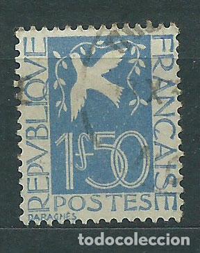 Timbres: Francia - Correo 1934 Yvert 294 usado Paloma de la paz