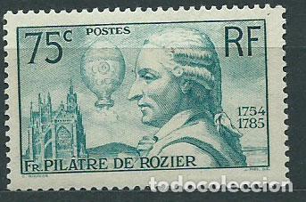 Selos: Francia - Correo 1936 Yvert 313 usado Francois Pil&acirc;tre