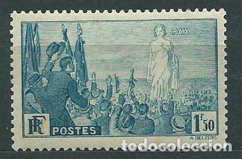 Selos: Francia - Correo 1936 Yvert 328 * Mh