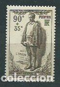 Selos: Francia - Correo 1939 Yvert 420 ** Mnh Victimas de la guerra