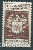 Sellos: Francia - Correo 1944 Yvert 668 ** Mnh Escudo