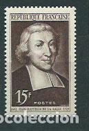 Briefmarken: Francia - Correo 1951 Yvert 882 usado La Salle