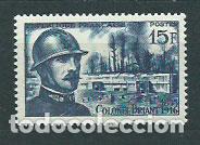 Selos: Francia - Correo 1956 Yvert 1052 usado Emile Driant