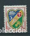 Sellos: Francia - Correo 1959 Yvert 1195 usado Escudo