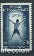 Sellos: Francia - Correo 1959 Yvert 1224 ** Mnh Poliomelitis
