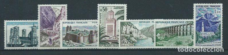 Sellos: Francia - Correo 1960 Yvert 1235/41 ** Mnh