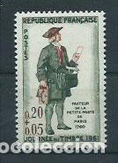 Sellos: Francia - Correo 1961 Yvert 1285 ** Mnh D&iacute;a del sello