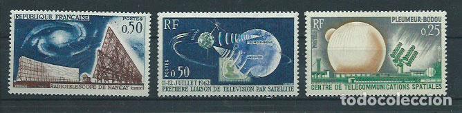 Sellos: Francia - Correo 1962 Yvert 1360/2 usado Astro