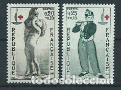 Briefmarken: Francia - Correo 1963 Yvert 1400/1 ** Mnh
