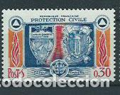 Briefmarken: Francia - Correo 1964 Yvert 1404 ** Mnh Protecci&oacute;n civil