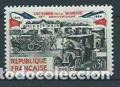 Briefmarken: Francia - Correo 1964 Yvert 1429 usado Autom&oacute;vil