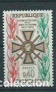 Briefmarken: Francia - Correo 1965 Yvert 1452 ** Mnh Cruz de guerra