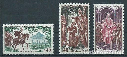 Briefmarken: Francia - Correo 1966 Yvert 1495/7 ** Mnh Personajes hist&oacute;ricos