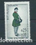 Briefmarken: Francia - Correo 1967 Yvert 1516 ** Mnh D&iacute;a del sello