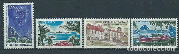 Briefmarken: Francia - Correo 1970 Yvert 1644/7 ** Mnh