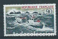Briefmarken: Francia - Correo 1974 Yvert 1791 ** Mnh Barcos